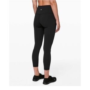 Lululemon black 25 " high rise full in luxtreme legging
